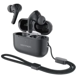 Vention Echo Lite E11 Plus Auriculares Bluetooth con Estuche de Carga Autonomía 30h Negros